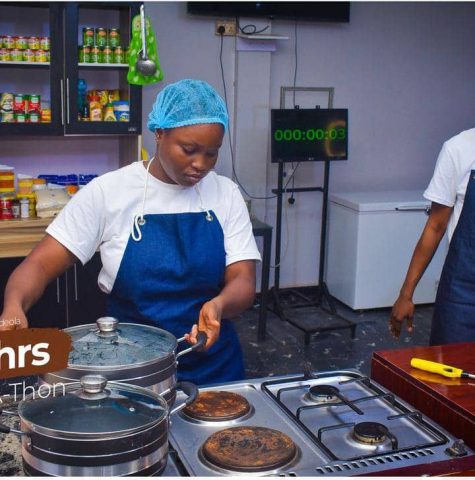 Another Nigerian chef, Adeola begins 150-hour cook-a-thon to break Guinness records