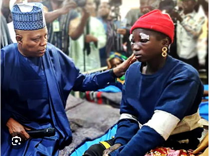 Showing Compassion, Shettima Leads FG’s Delegation to Visit Kaduna Bomb Victims, Promises Rebuilding