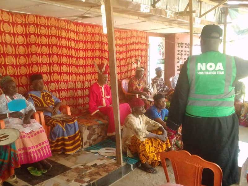 NOA Team in Delta to Warn Residents of Impending Flood