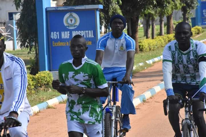 AFIT Student Displays Patriotism; Marks Independence With 64km Race