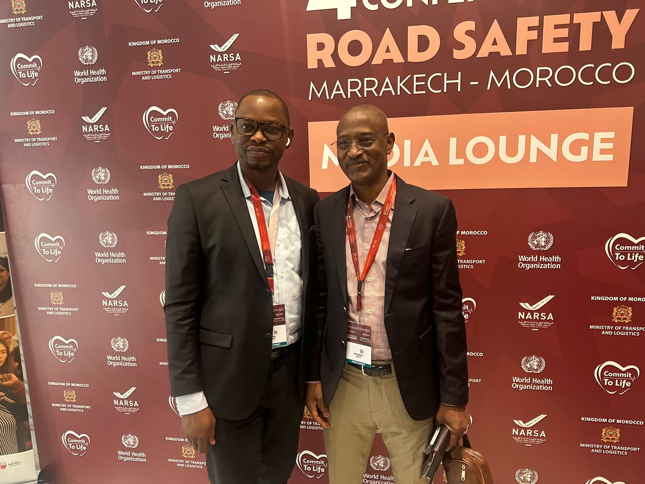 Prof. Yusuf John Suberu Joins World Leaders at Global Road Safety Summit in Morocco