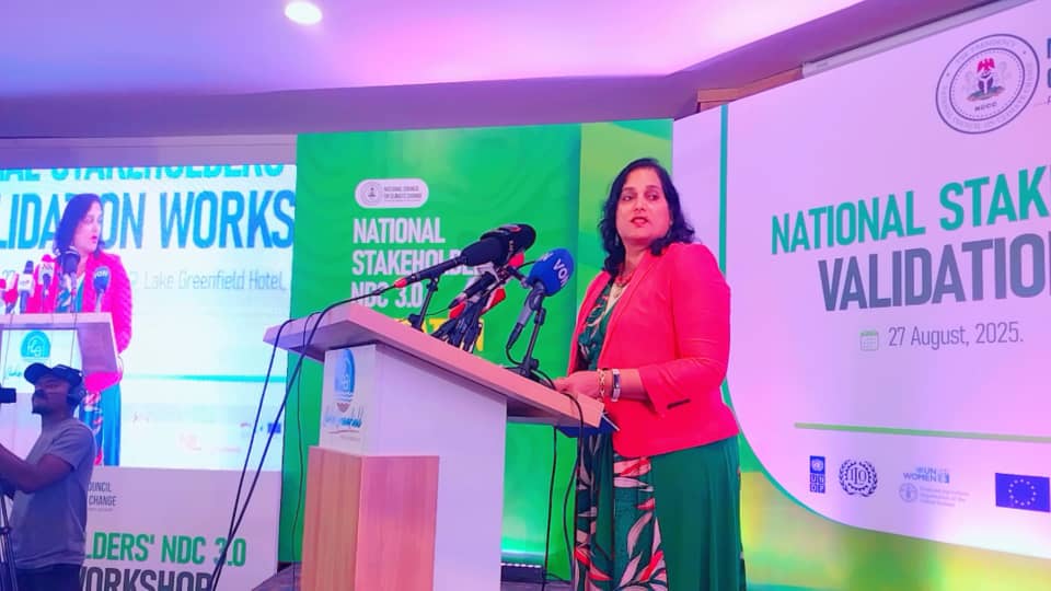 Stakeholders validate NIGERIA’S update NDC 3.0.