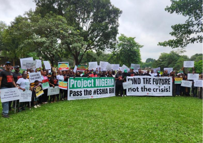 Nigerians Demand Climate Justice at Global Action Day March in Abuja