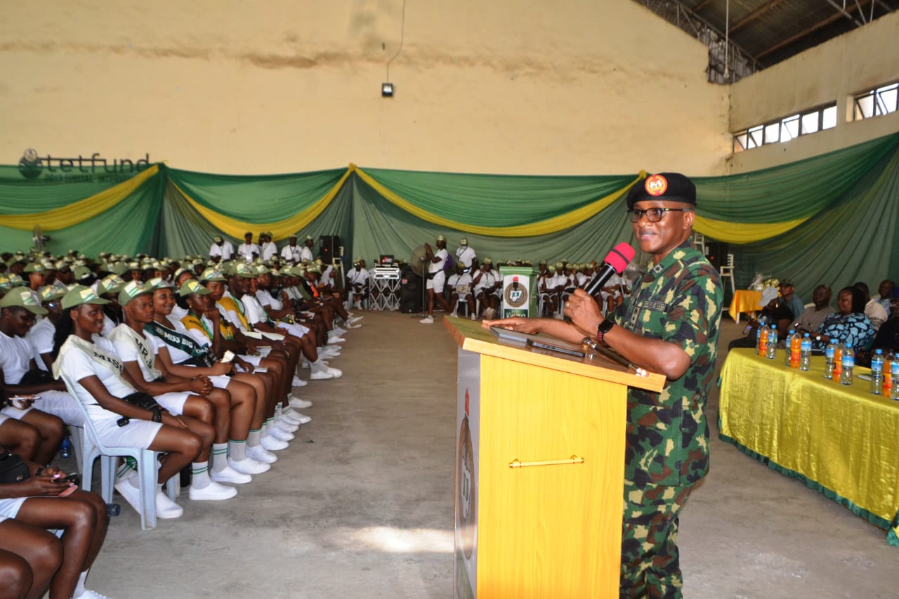 NYSC DG urges corps members to maximize orientation skills, benefits